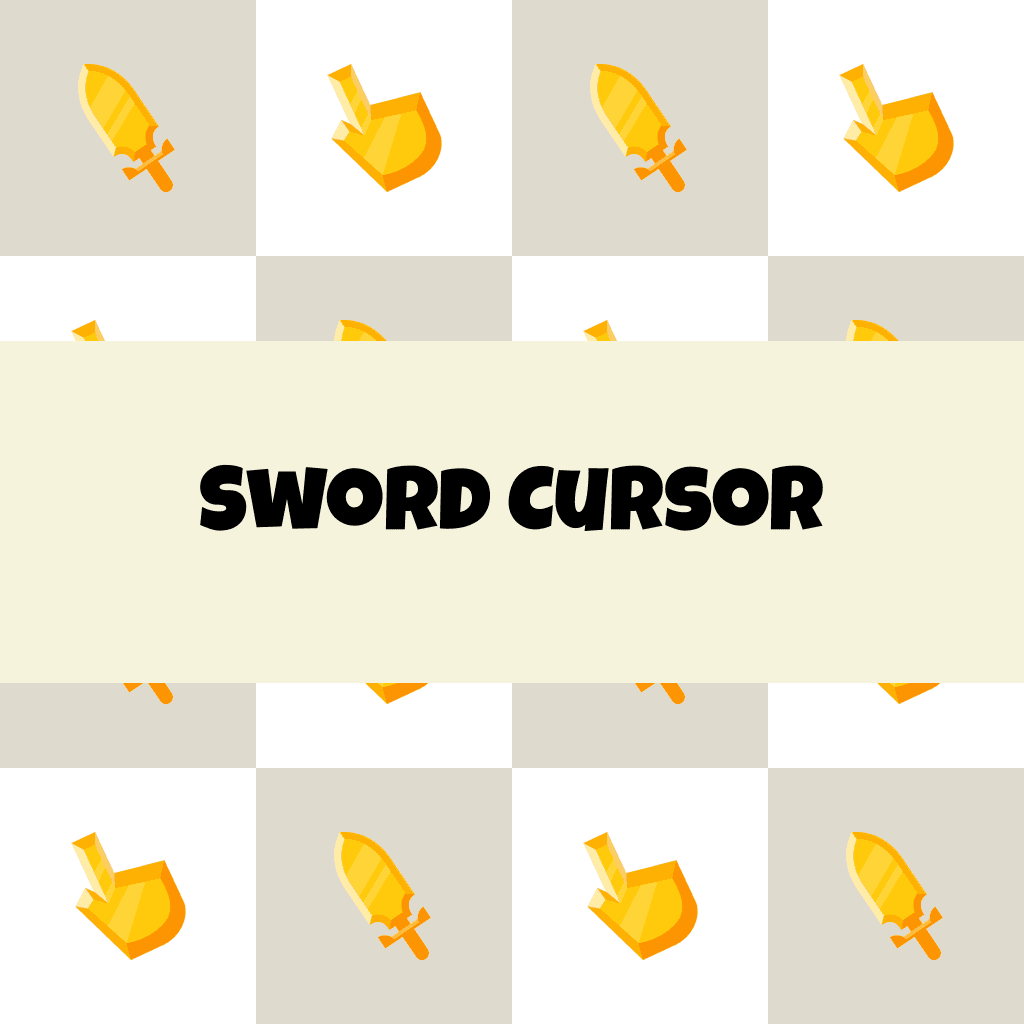Preview Sword cursor custom cursor pack